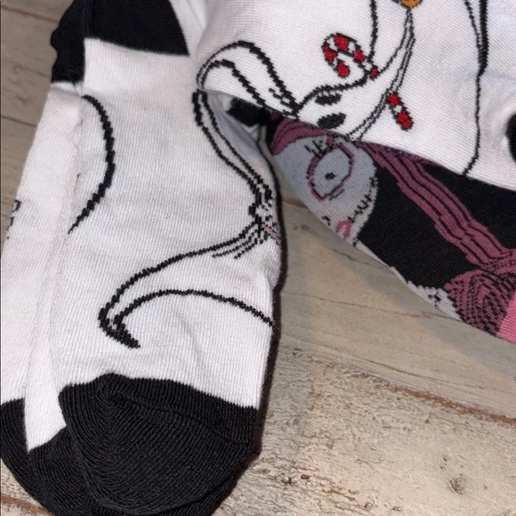 The Nightmare Before Christmas Jack Skellington Purple Low-Cut Socks - 6 Pack - Picture 7 of 10